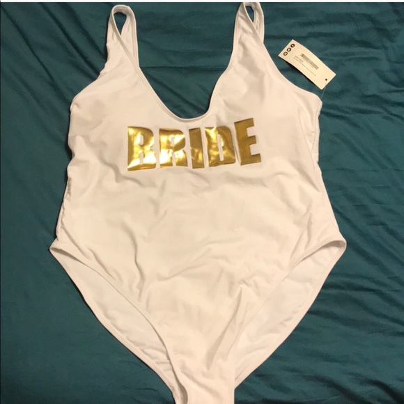 bride plus size swimsuit